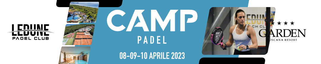 CAMP DI PADEL - PASQUA 2023 SLIDE PADEL