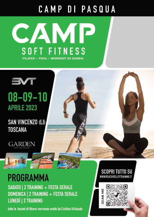 LOCANDINA soft fitness CAMP DI PASQUA 2023