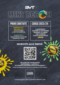 Corsi Mini Beach Volley Torino - Beinasco 1